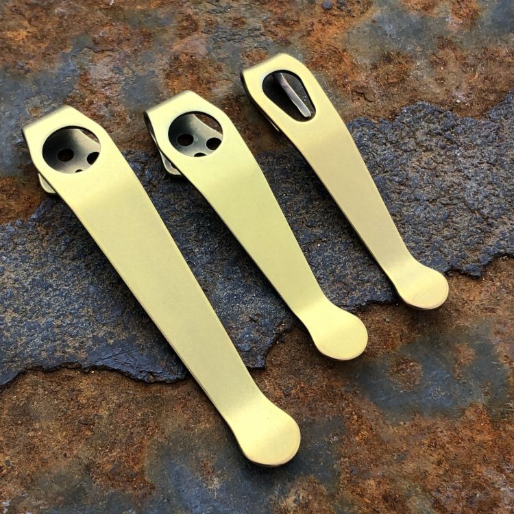 Gold Anodized Clips